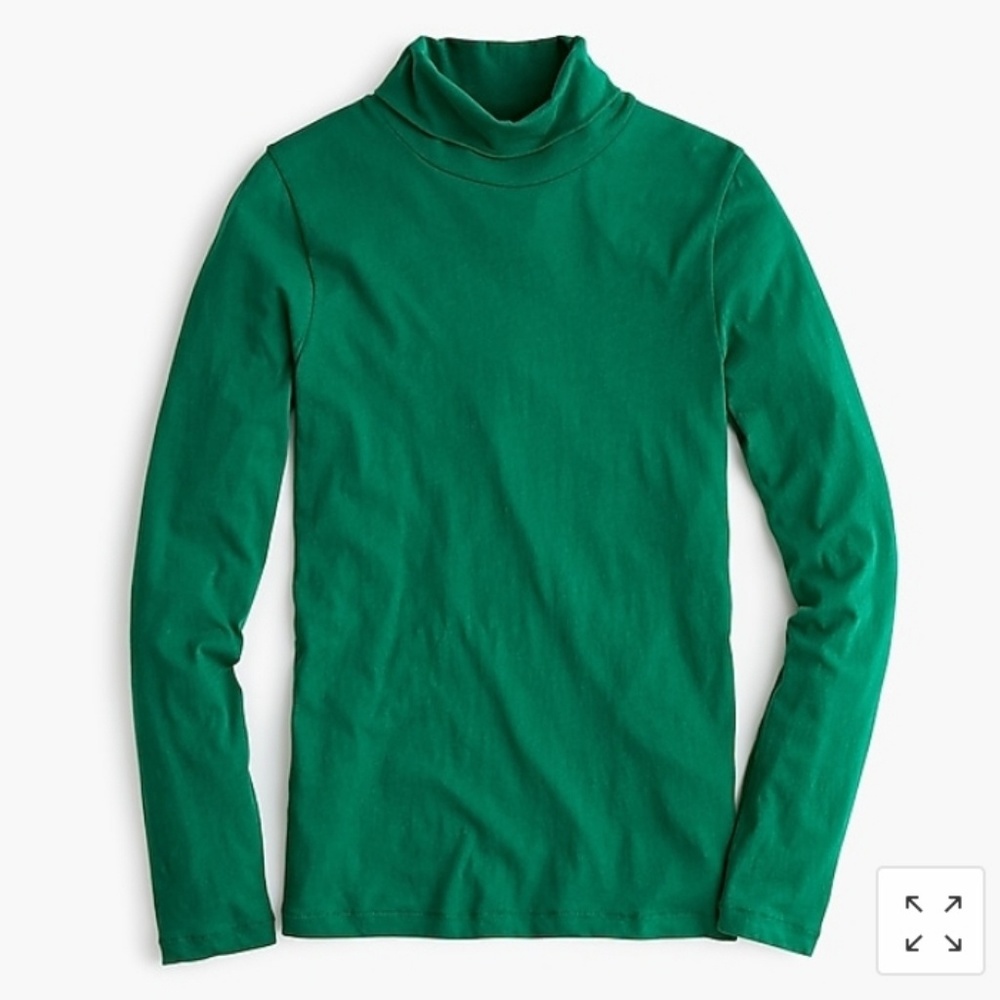 J. crew tissue turtleneck t shirt  size small